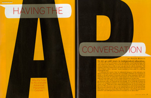 Having the AP Conversation Art